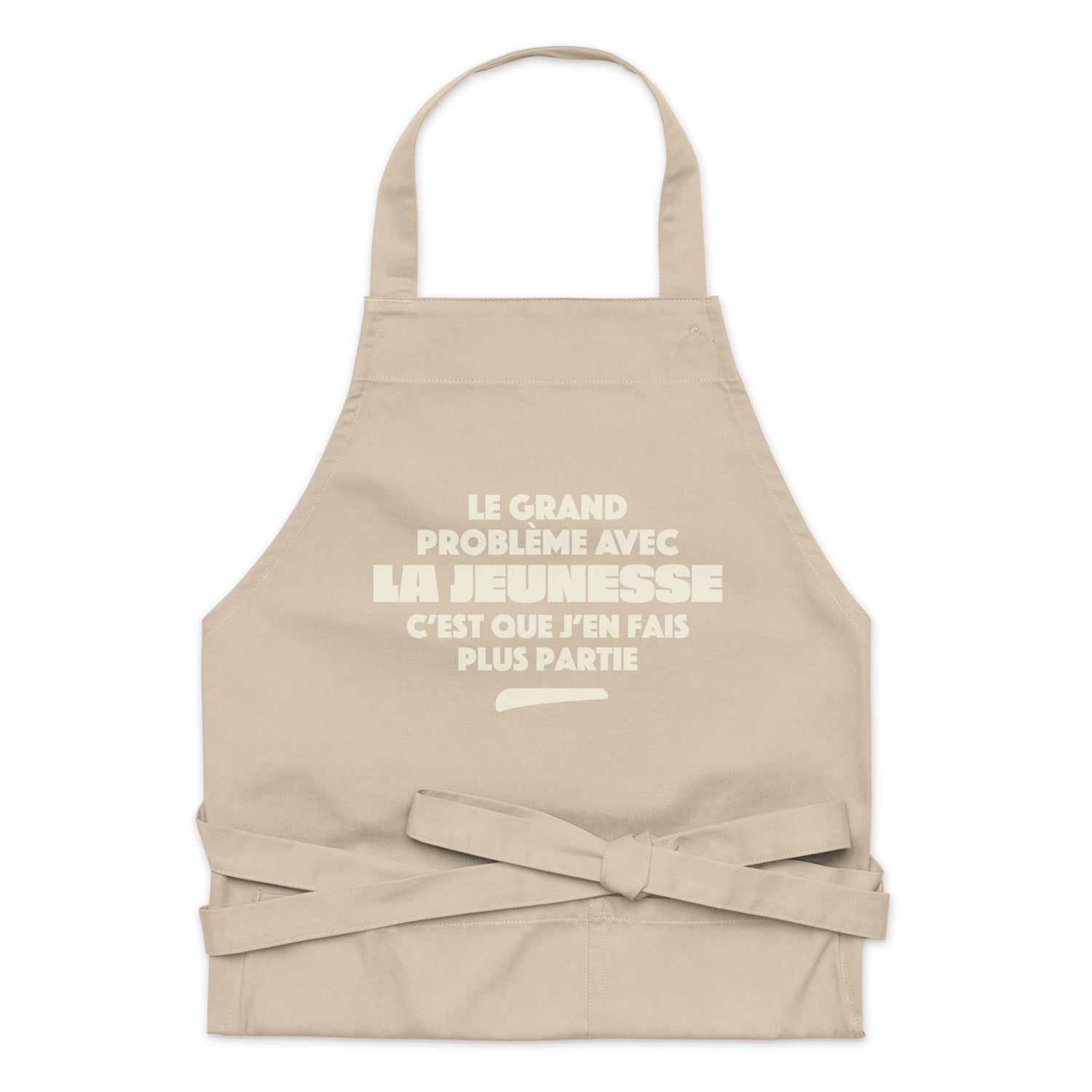 Le grand problème - Tablier en coton biologique