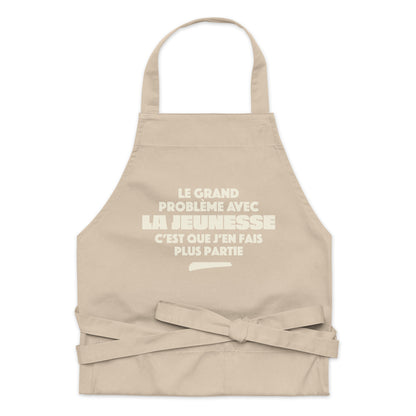 Le grand problème - Tablier en coton biologique