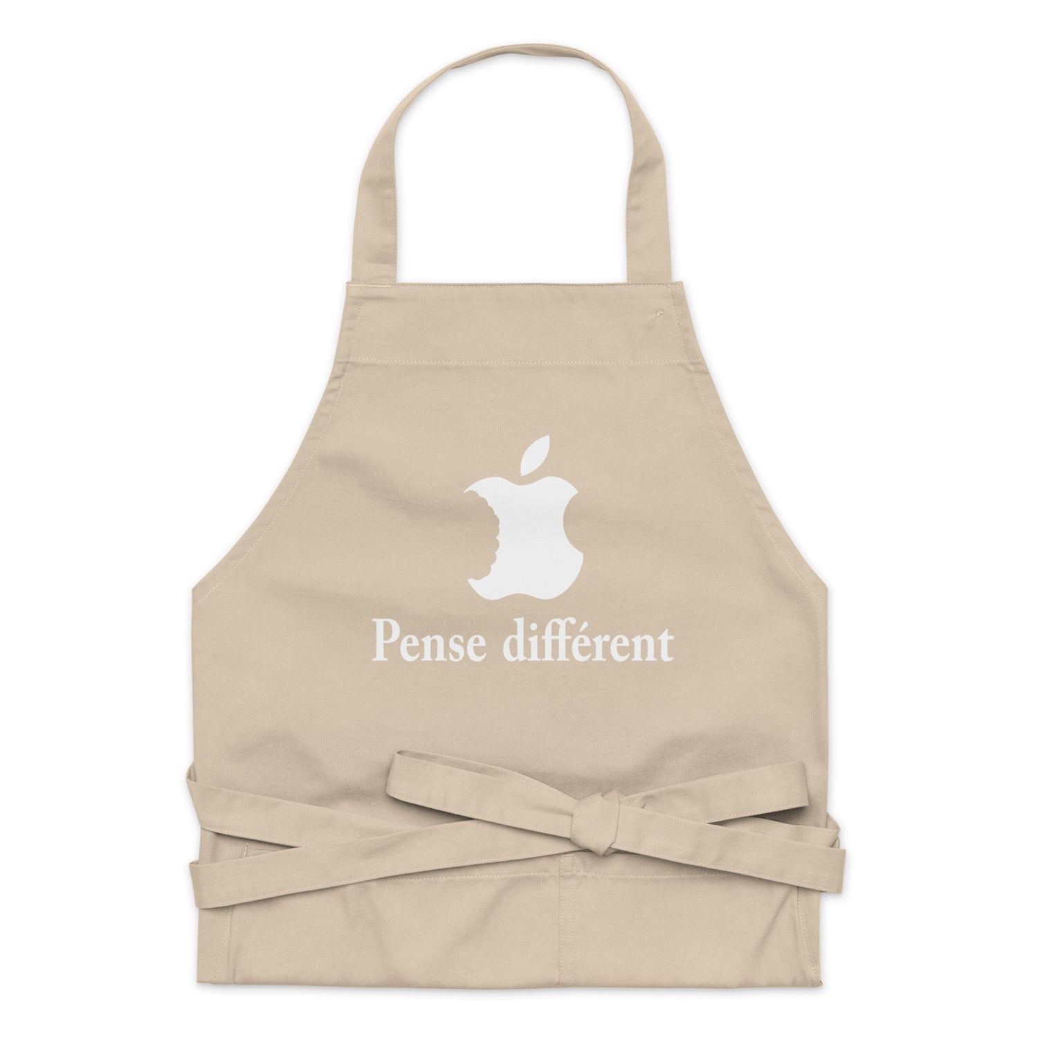 Pense différent - Tablier en coton biologique