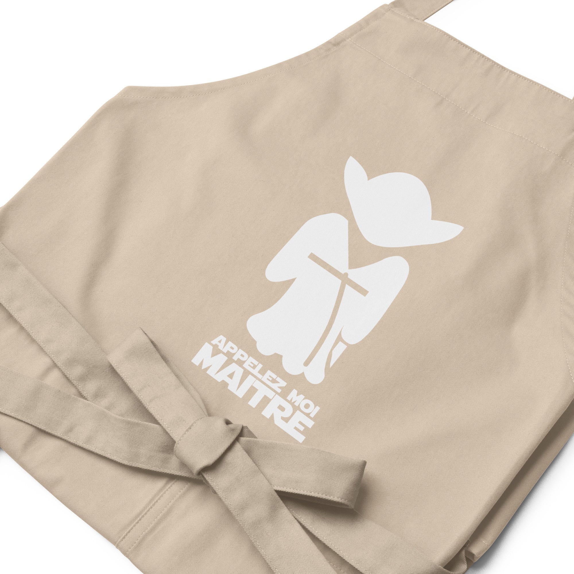 Appelez moi maitre - Tablier en coton biologique