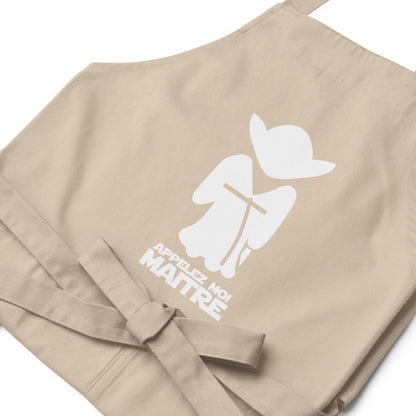 Appelez moi maitre - Tablier en coton biologique