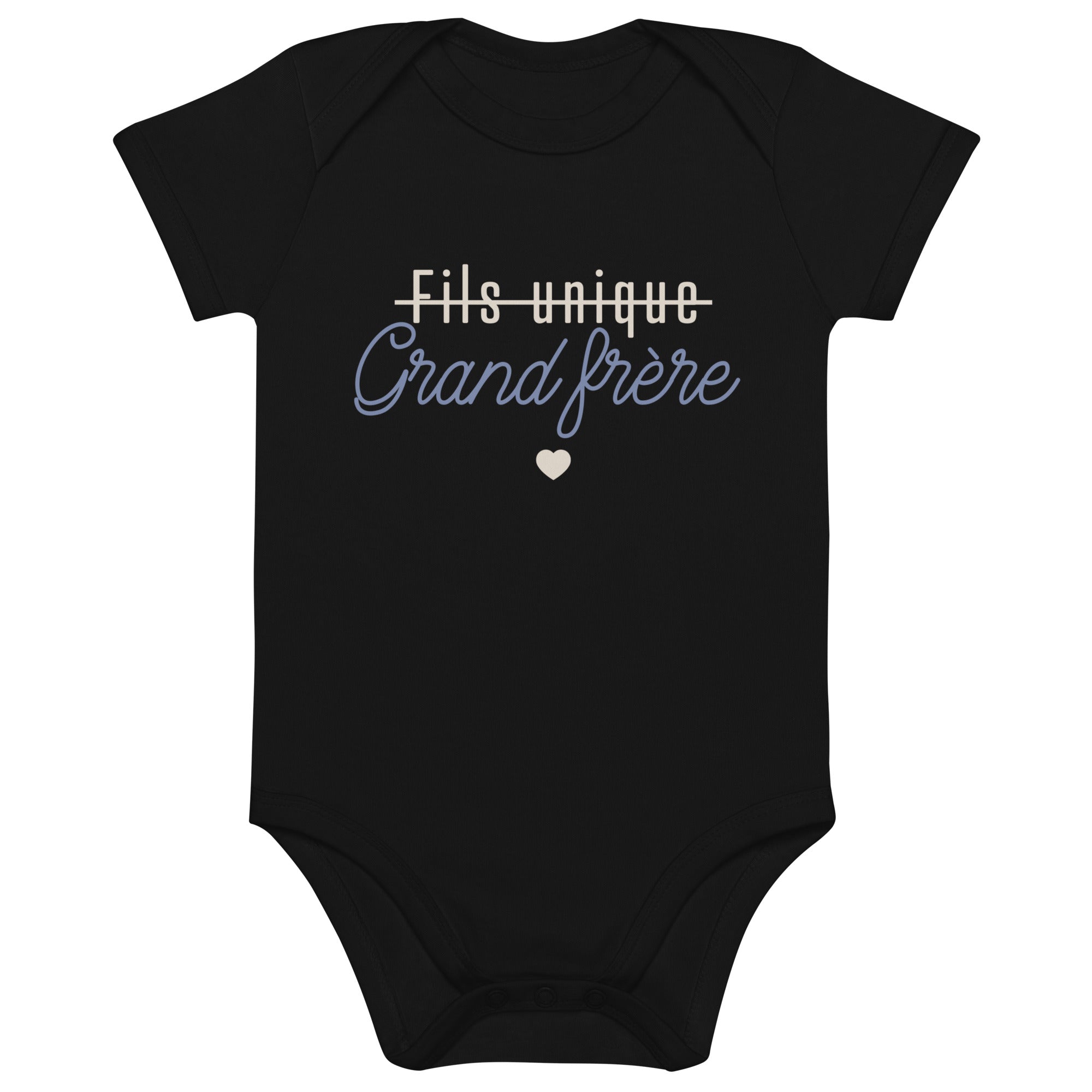 Grand frère - Body en coton bio bébé