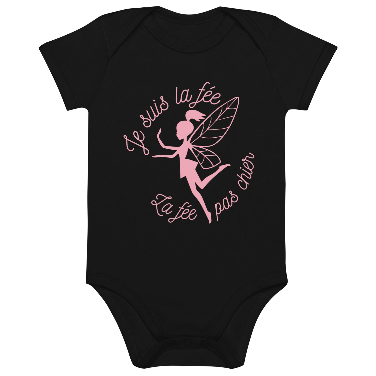 Je suis la fée -  Body en coton bio bébé
