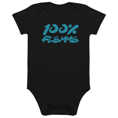 100% Flemme - Body en coton bio bébé