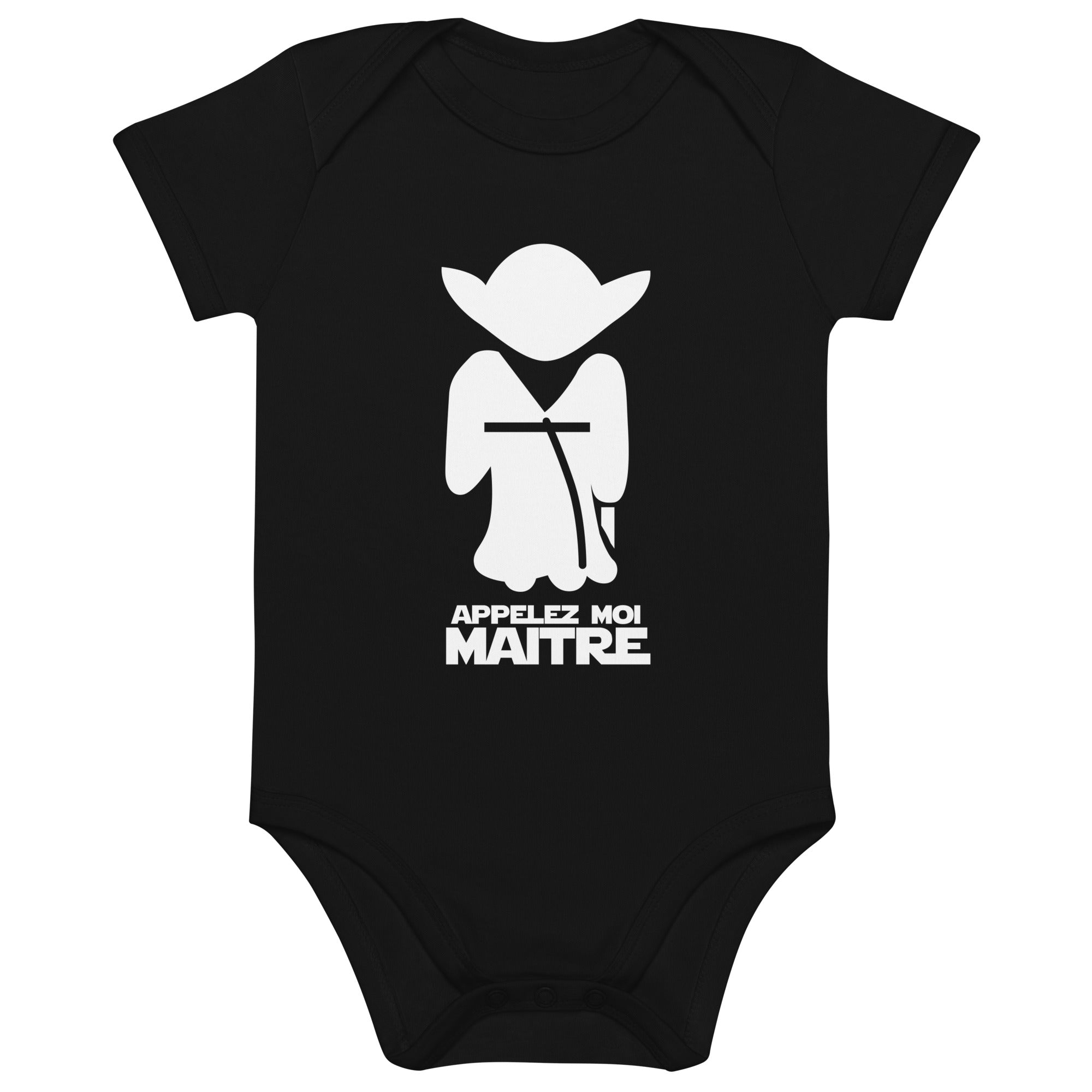 Appelez-moi maitre - Body en coton bio bébé