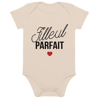 Filleul parfait - Body en coton bio bébé