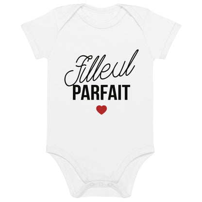 Filleul parfait - Body en coton bio bébé