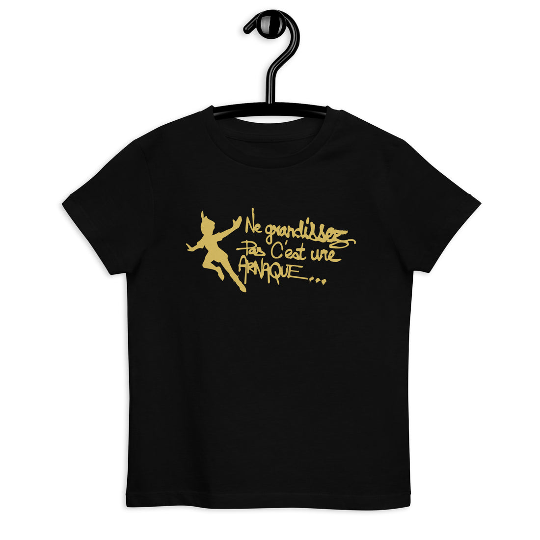 Ne grandissez pas  - T-shirt en coton bio enfant