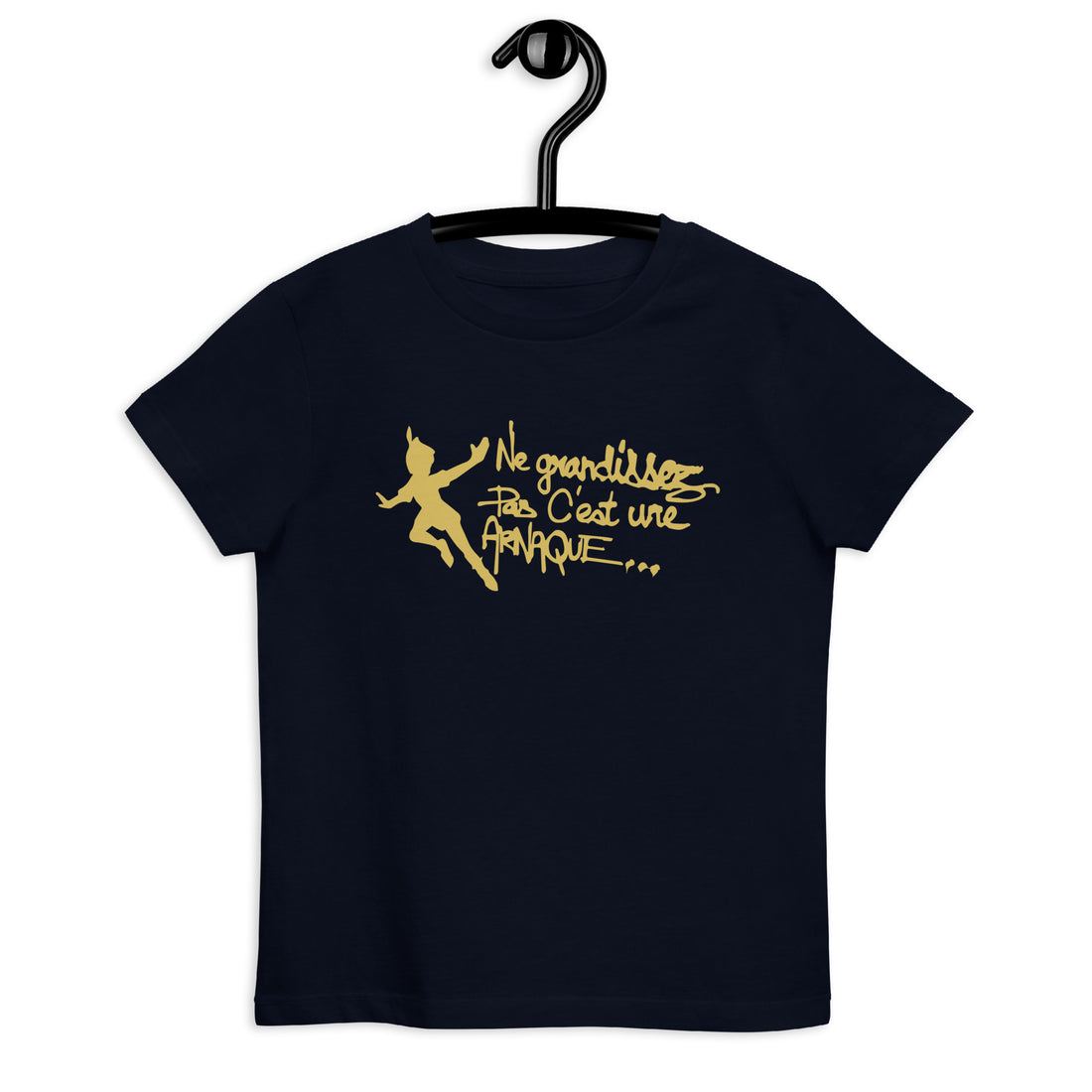 Ne grandissez pas  - T-shirt en coton bio enfant