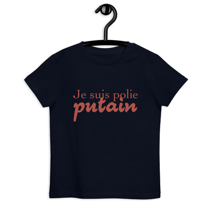 Je suis polie - T-shirt en coton bio enfant