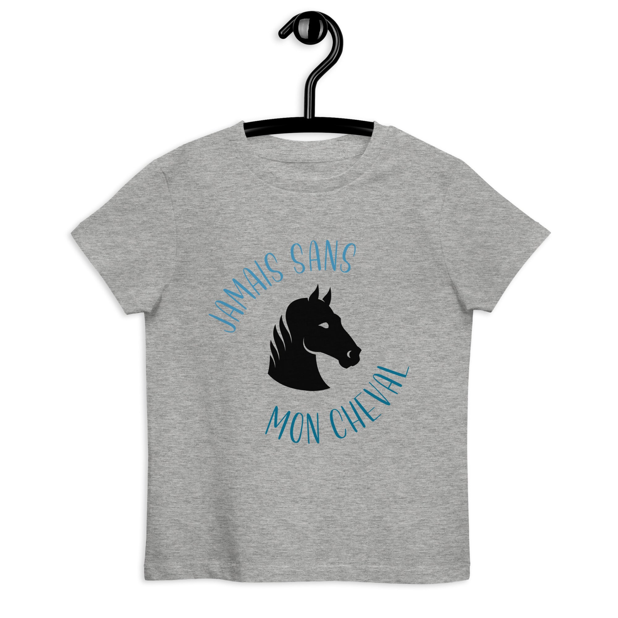 Jamais sans mon cheval - T-shirt en coton bio Enfant