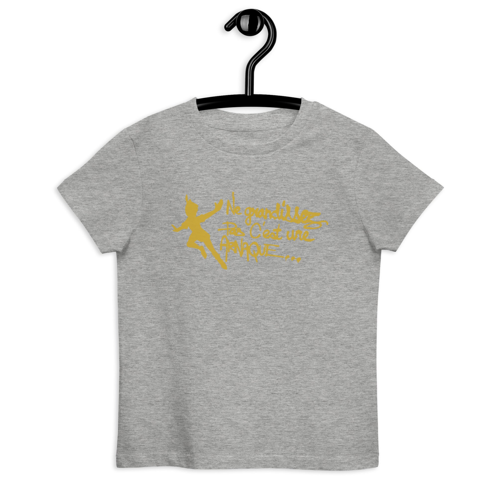 Ne grandissez pas  - T-shirt en coton bio enfant