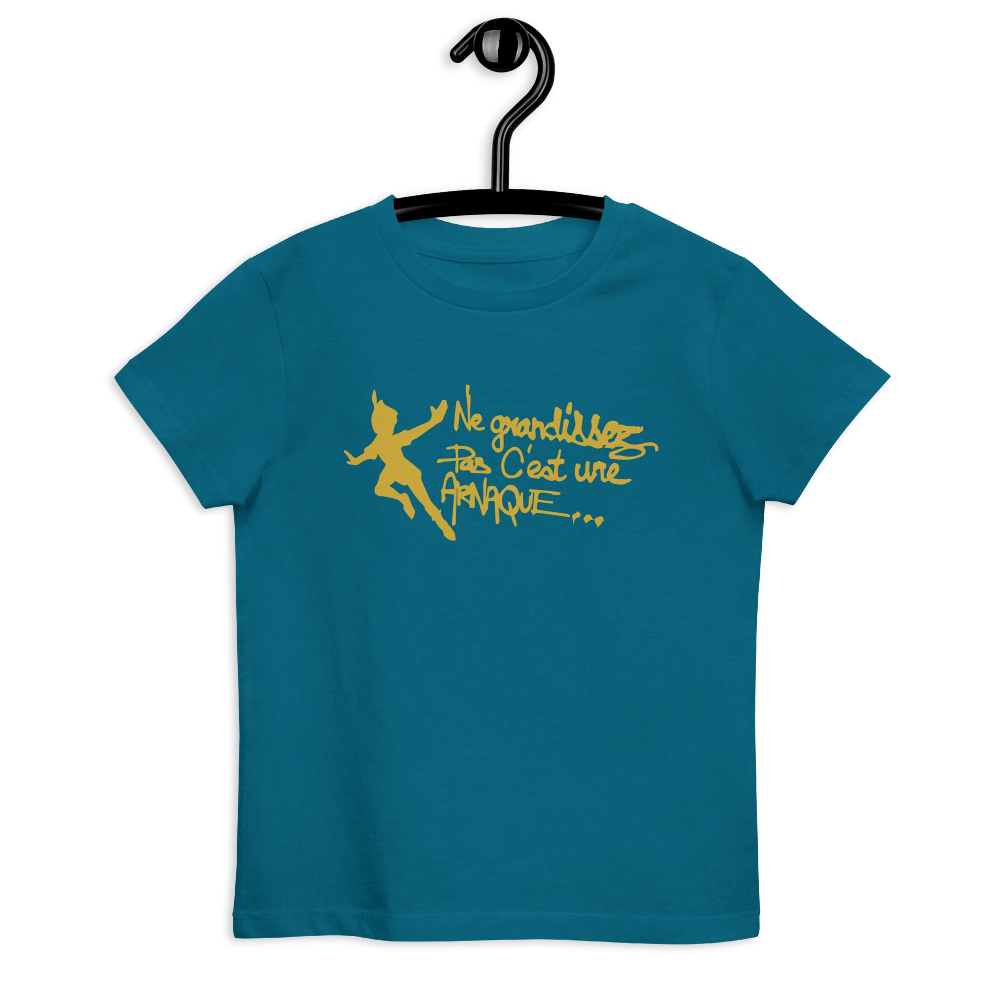 Ne grandissez pas  - T-shirt en coton bio enfant