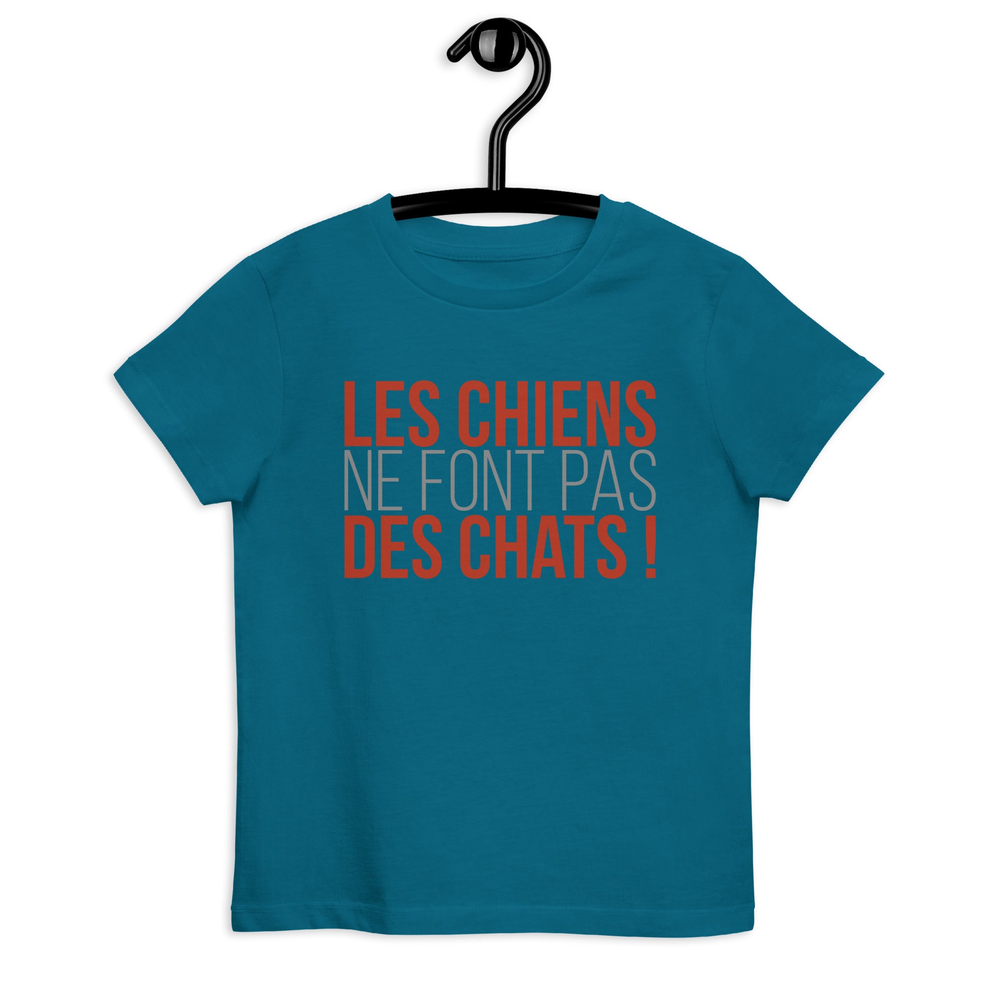 Les chiens ne font pas des chats  - T-shirt en coton bio enfant