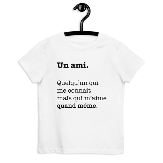 Ami - Définition - T-shirt en coton bio enfant