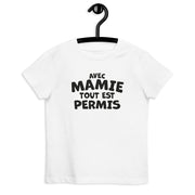 Avec Mamie - T-shirt en coton bio enfant