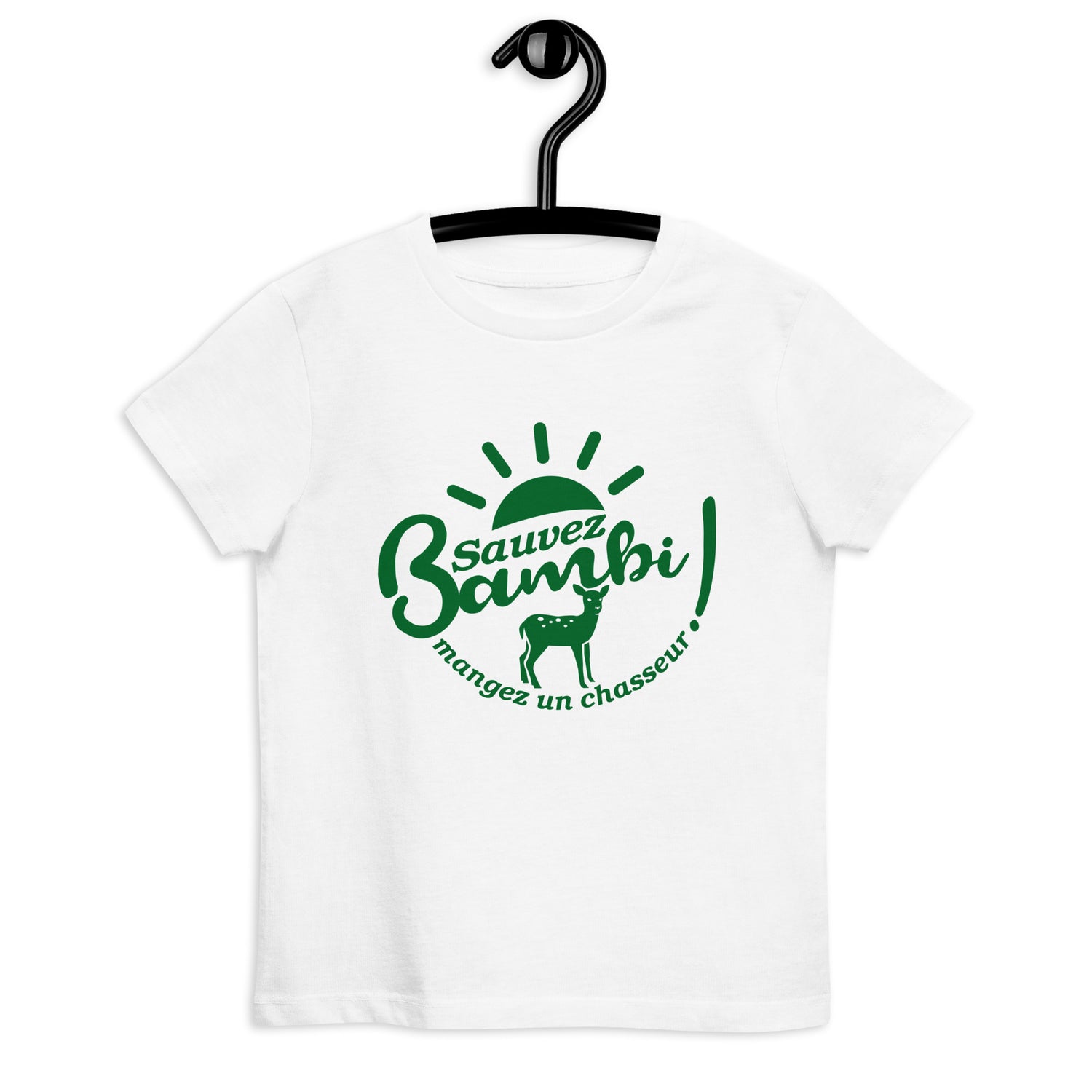 Sauvez Bambi - T-shirt en coton bio enfant