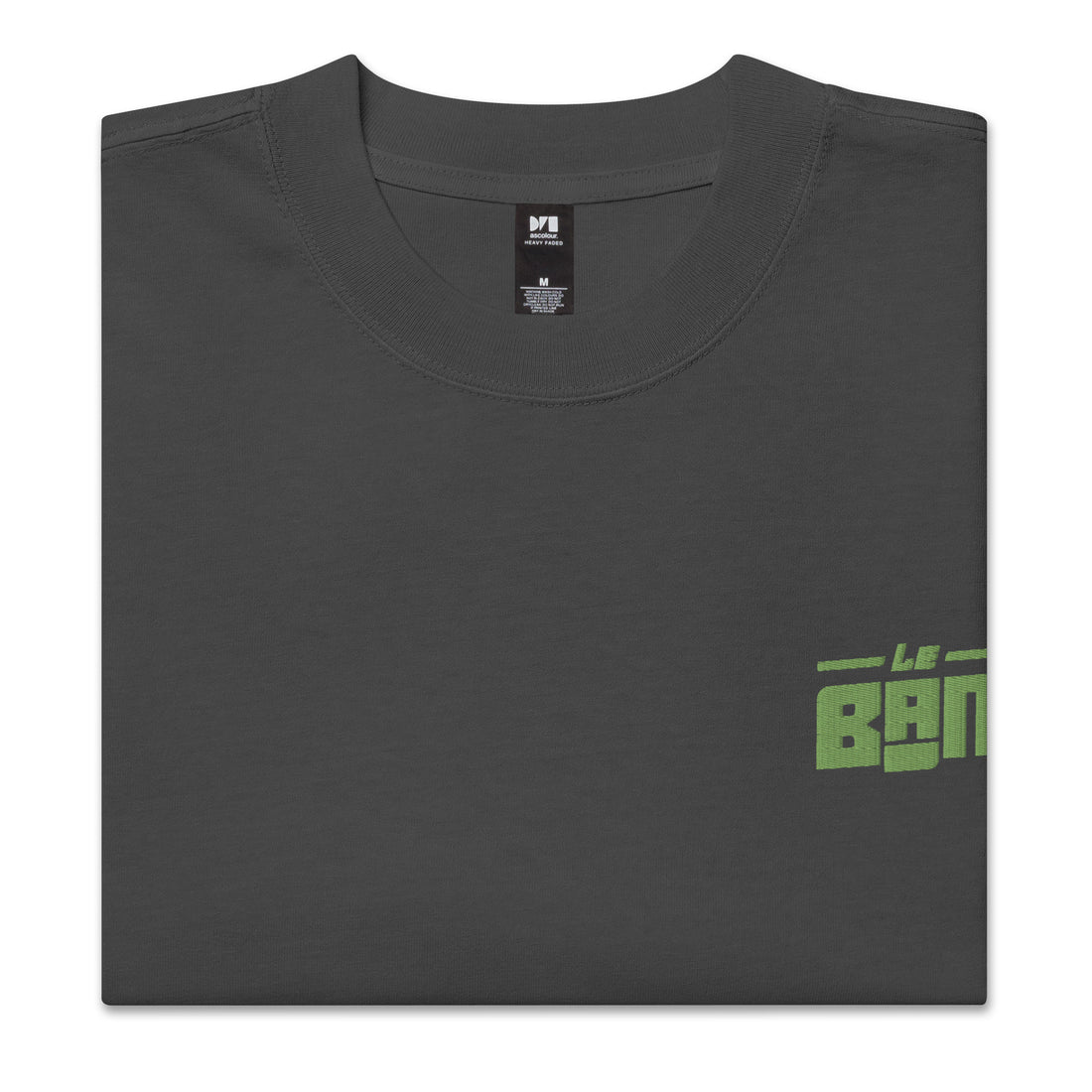 Le BAM - T-shirt oversize délavé - Brodé