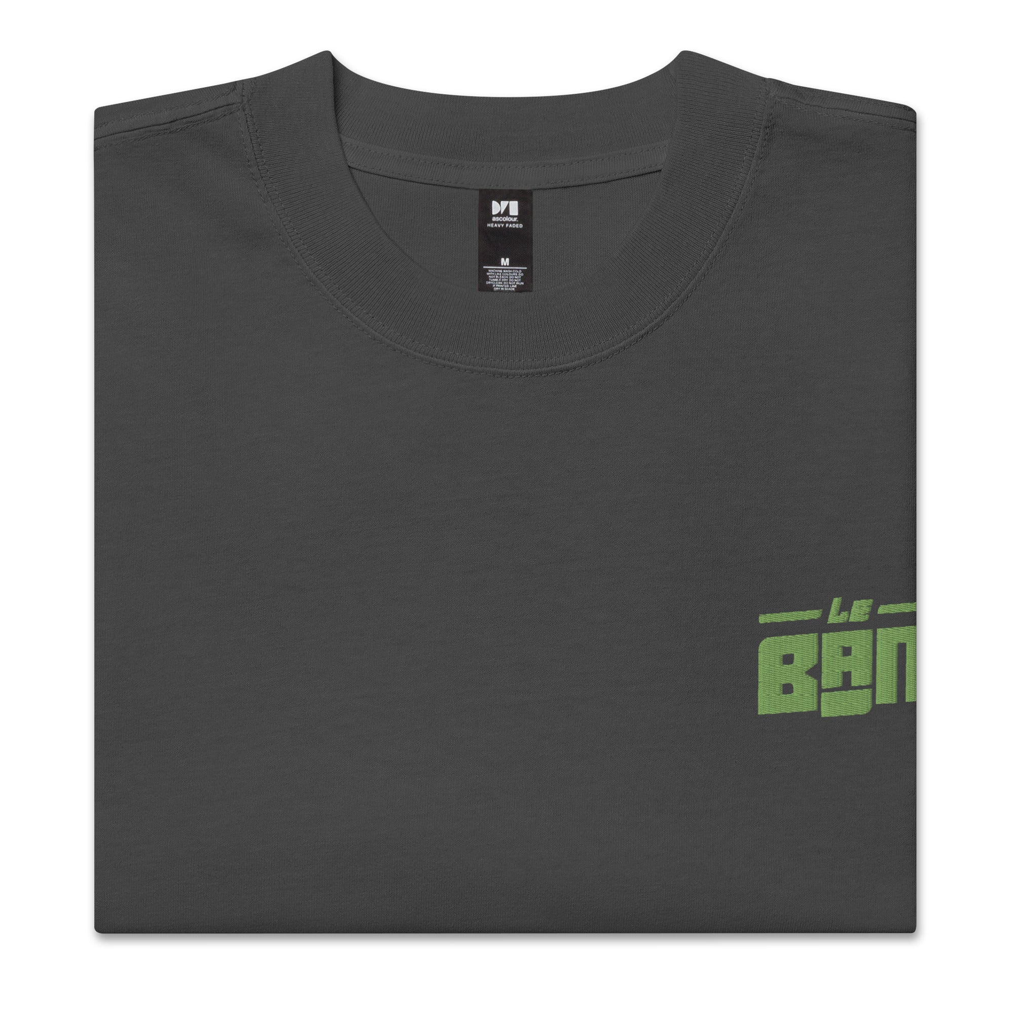 Le BAM - T-shirt oversize délavé - Brodé