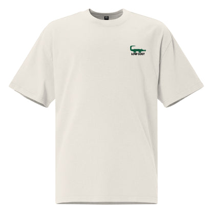 Lowcost - T-shirt oversize délavé - Brodé