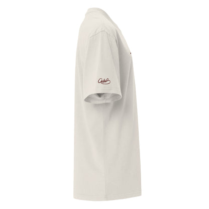 Coeur de Pik - OuhiB - T-shirt oversize délavé - Brodé centre et manche
