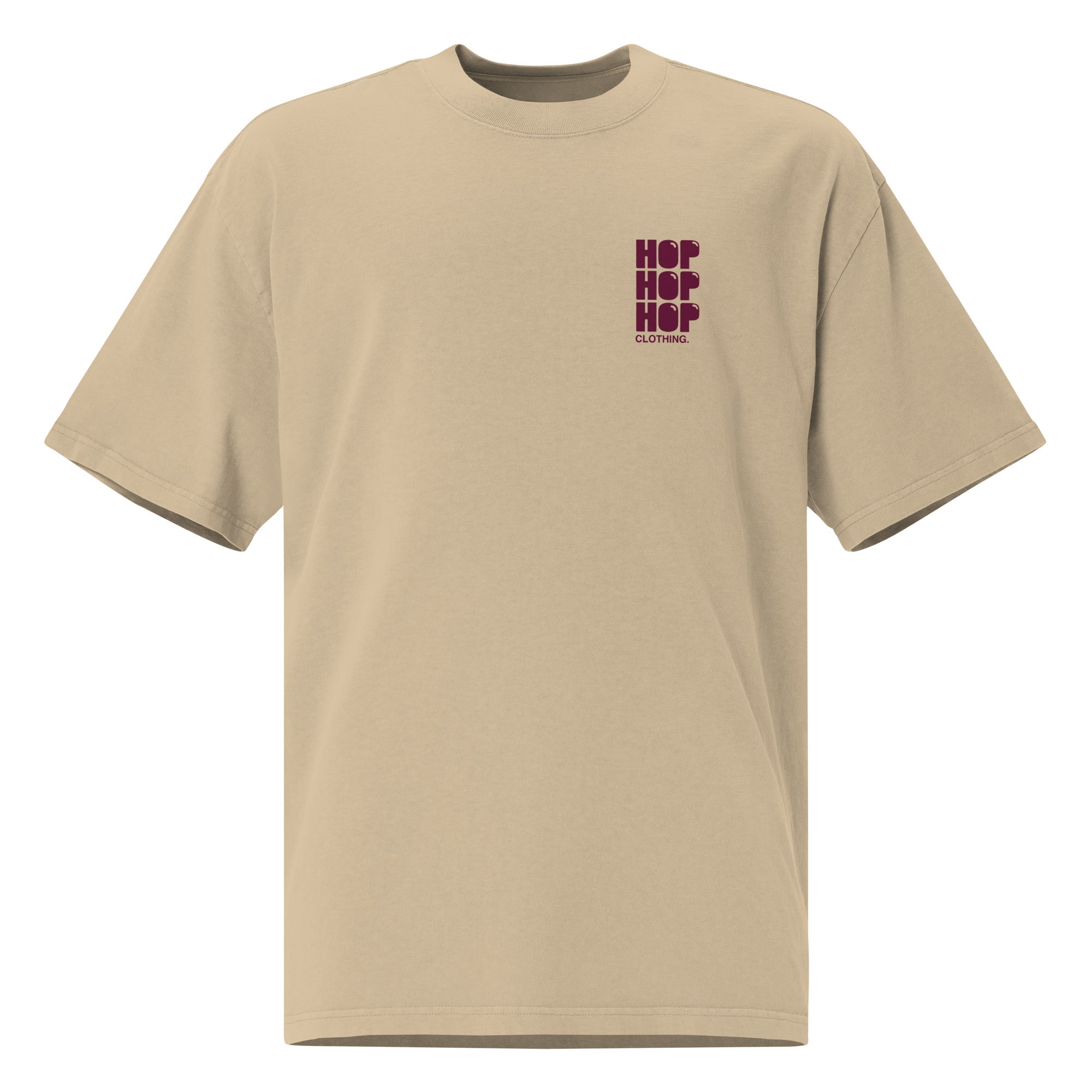 Hop Hop Hop - T-shirt oversize délavé
