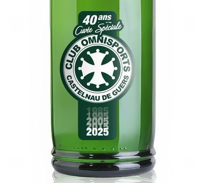 Etiquette de vin Cuvée spéciale COC 40ans