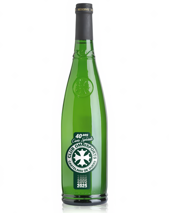 Etiquette de vin Cuvée spéciale COC 40ans