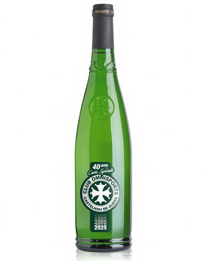 Etiquette de vin Cuvée spéciale COC 40ans