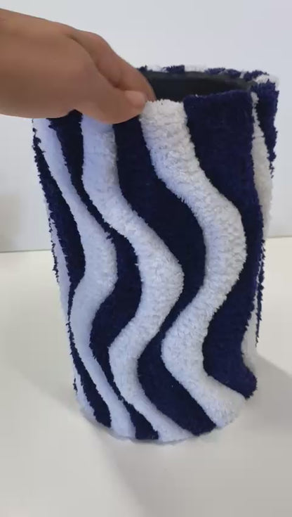 Marina - Vase -  Upcycling en Tufting