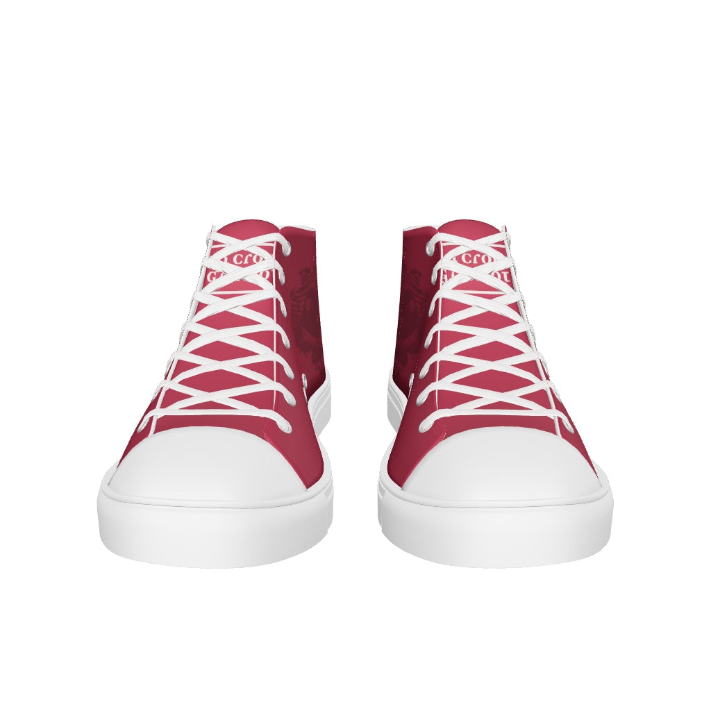 La Croix Gratiot - Baskets hautes en toile homme