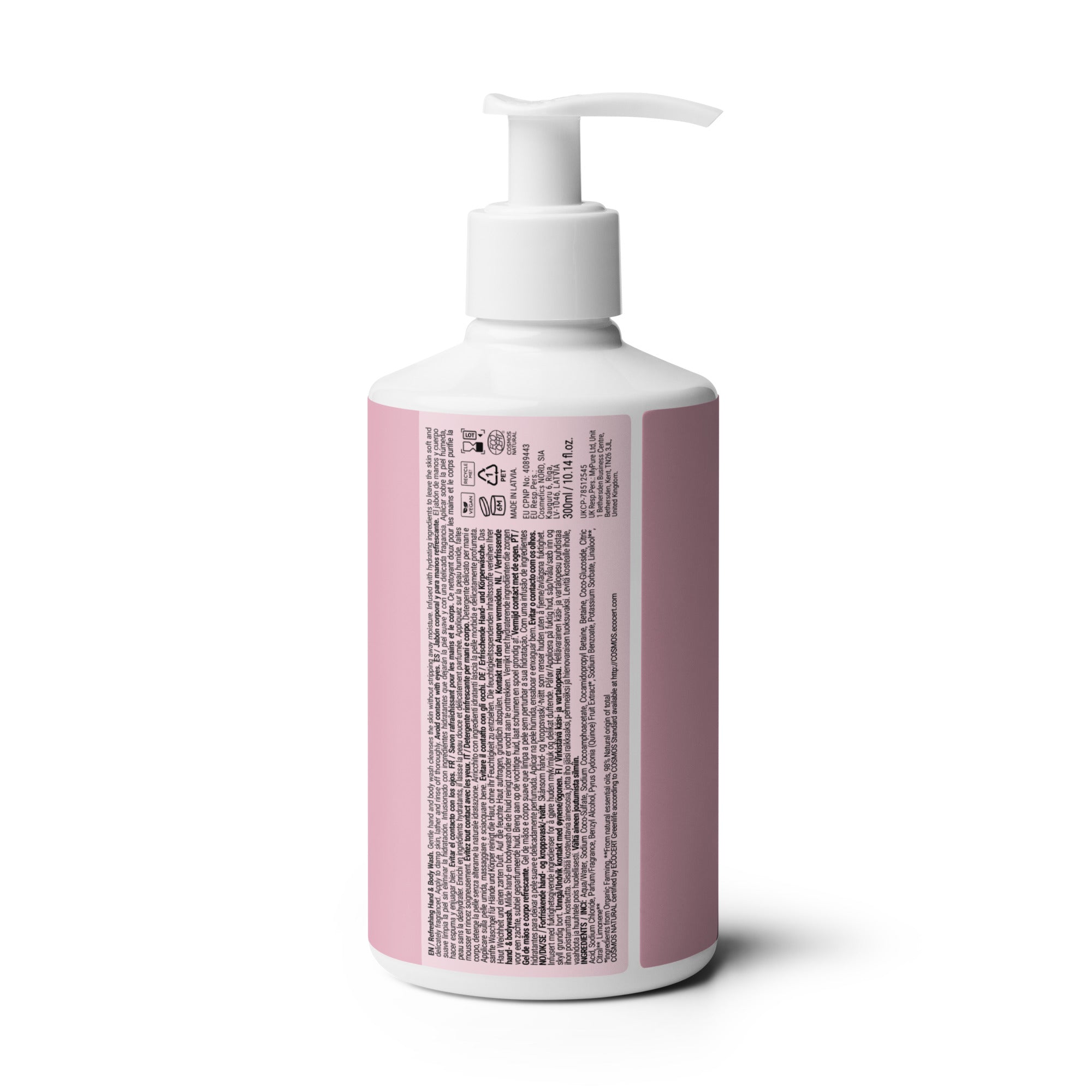 Copine parfaite - Nettoyant rafraîchissant pour les mains et le corps