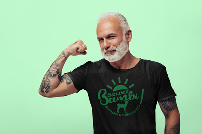 Sauvez Bambi - T-shirt unisexe en coton biologique