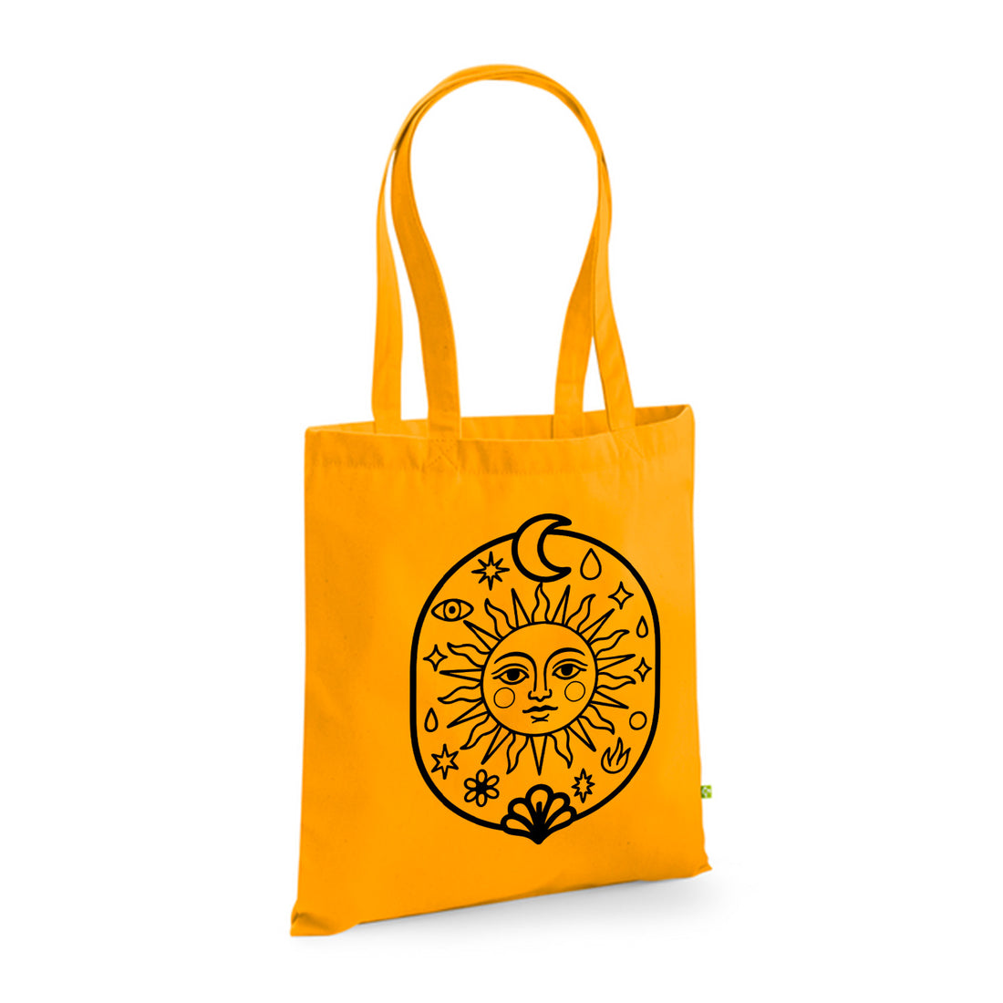 Soleil - Ma Carpette - Tote Bag en coton bio à piquer