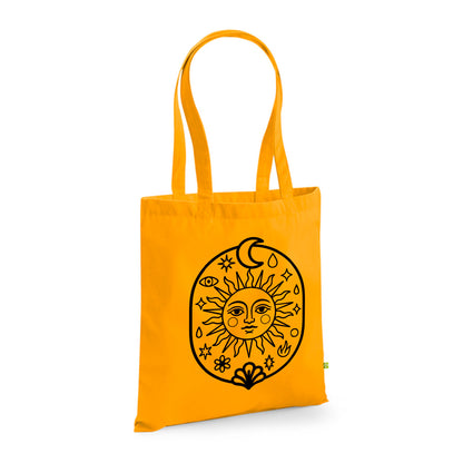 Soleil - Ma Carpette - Tote Bag en coton bio à piquer