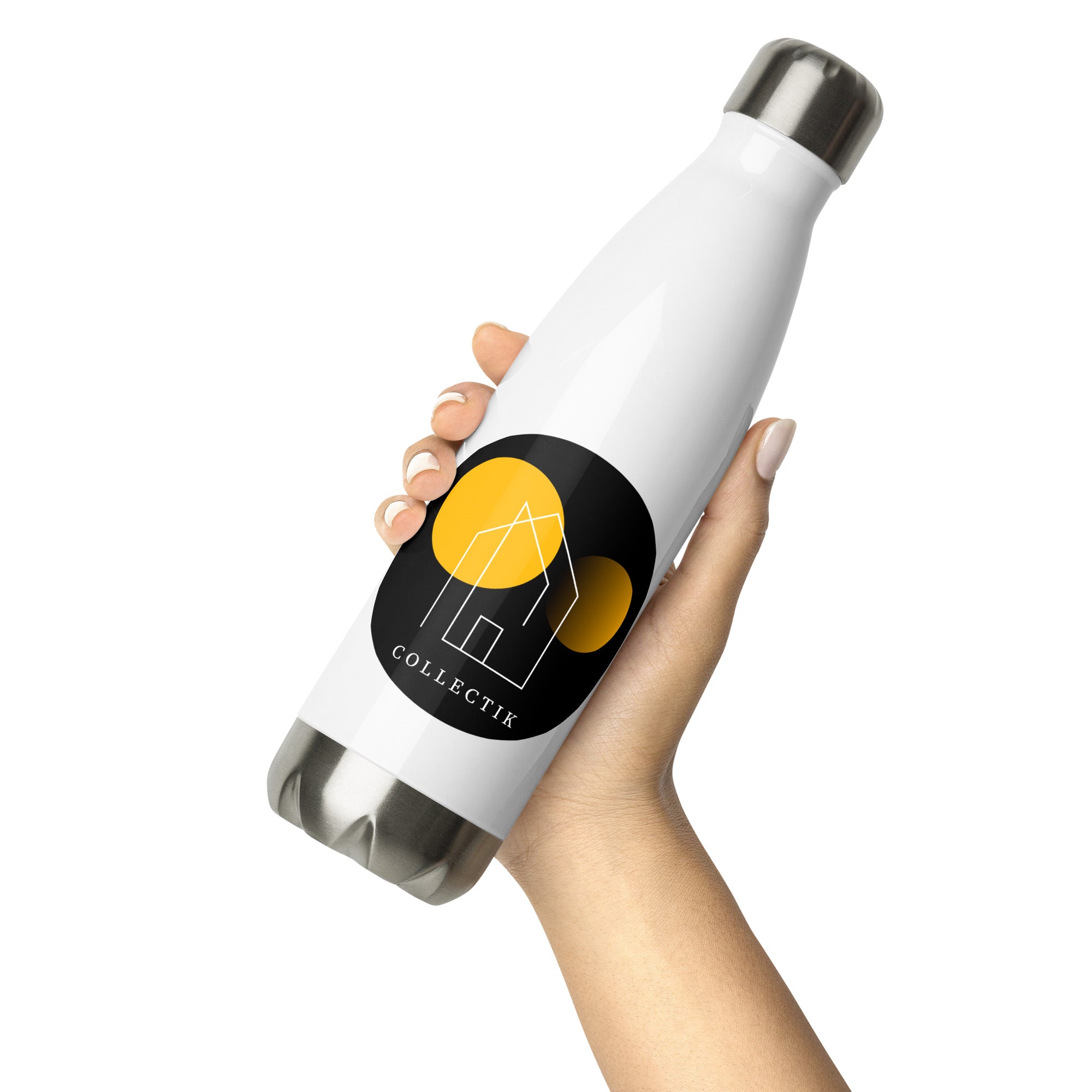 Collectik - Gourde en acier inoxydable