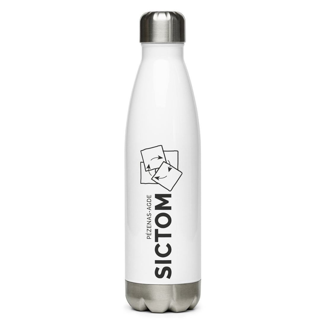 Sictom - Gourde en acier inoxydable