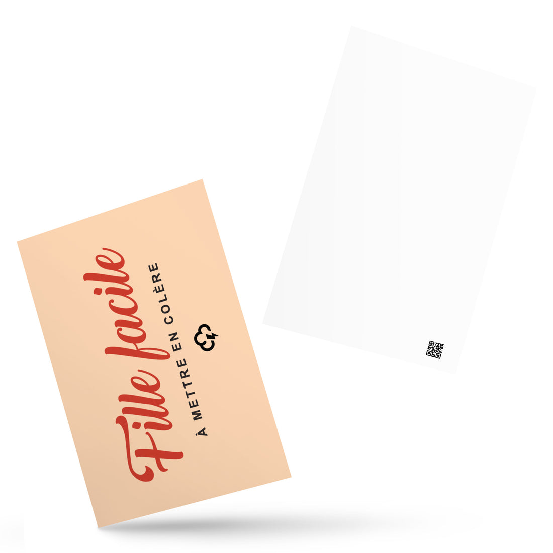 Fille facile - Carte postale standard