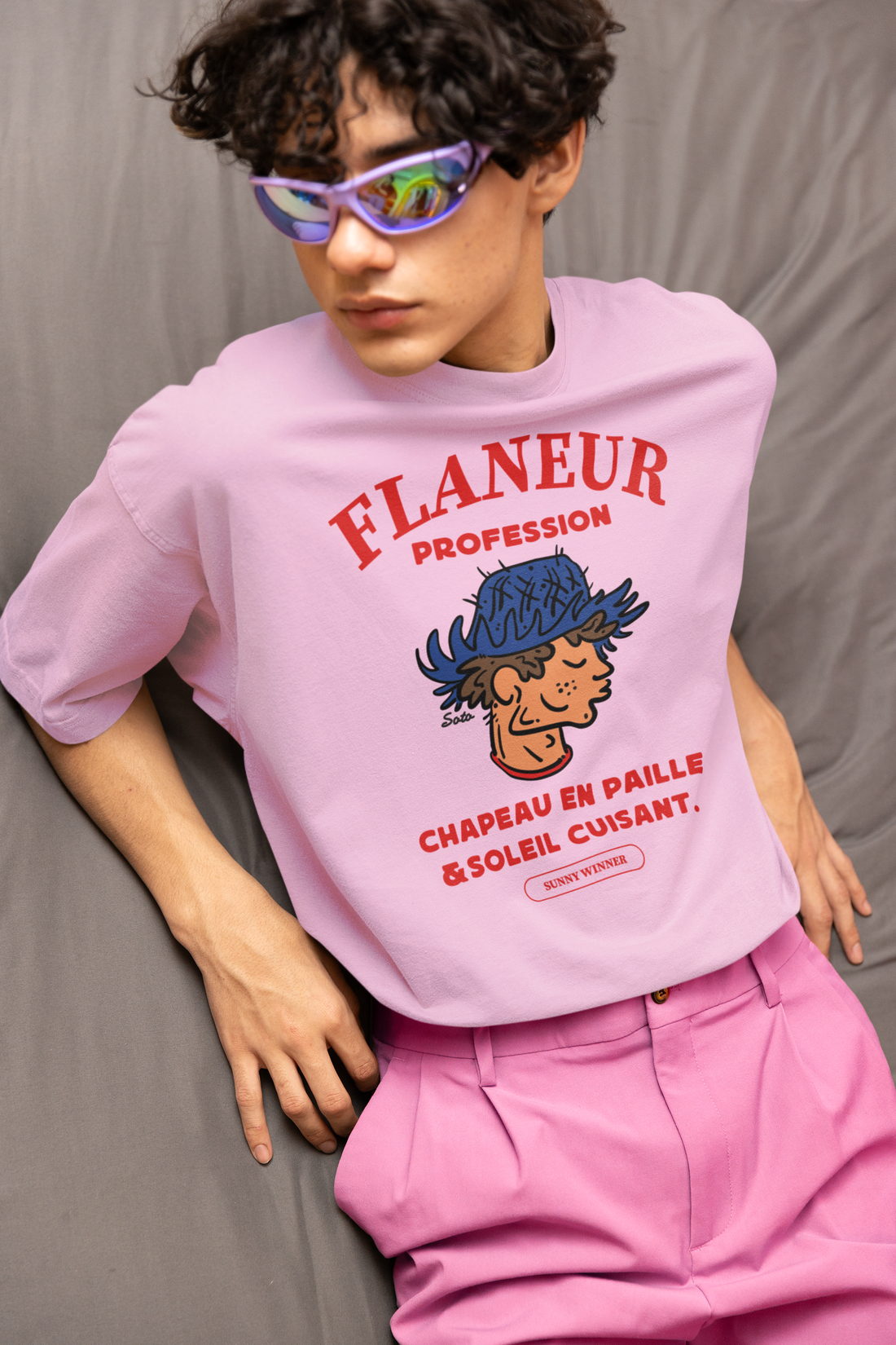 Flaneur - Soto - T-shirt unisexe en coton biologique