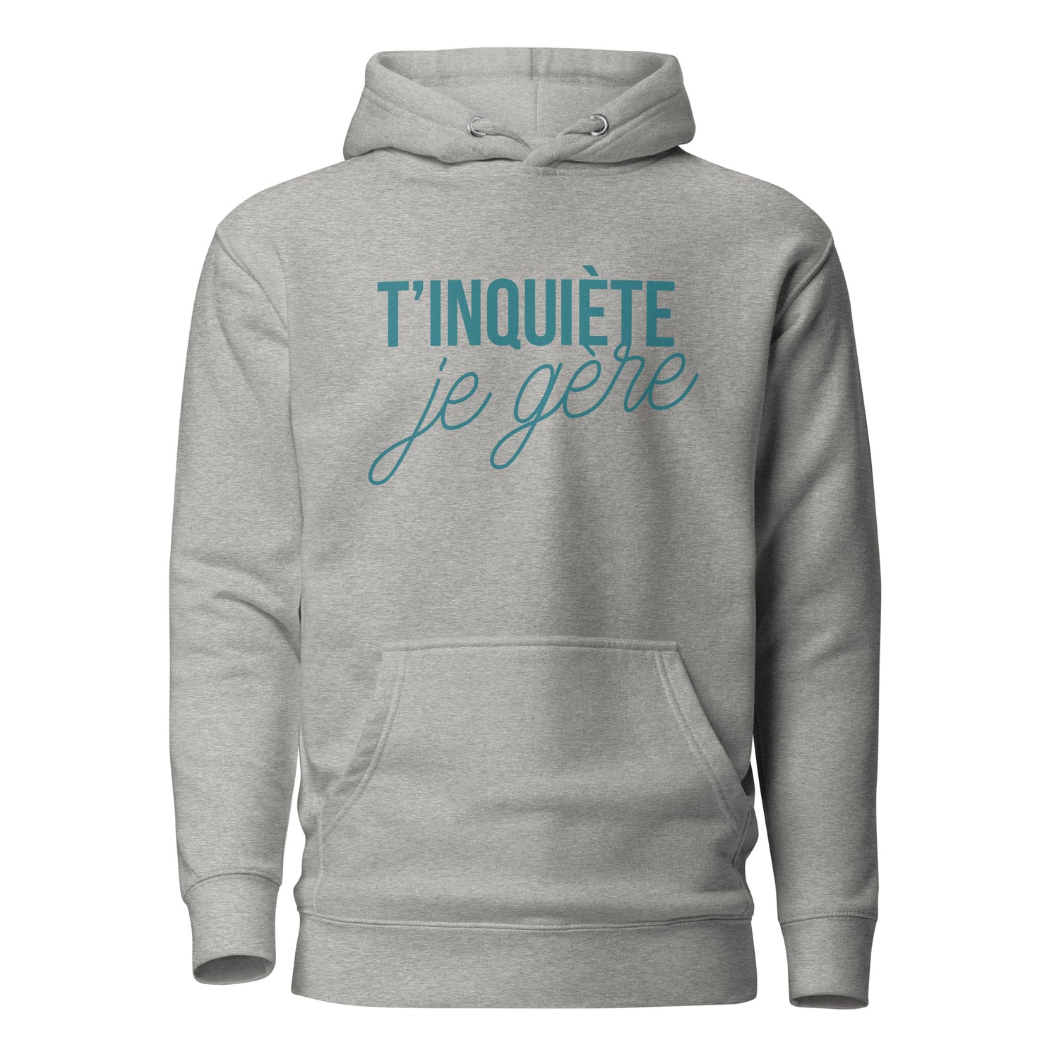 tinquiete-je-gere-sweat-capuche-personnalise-gris-bleu