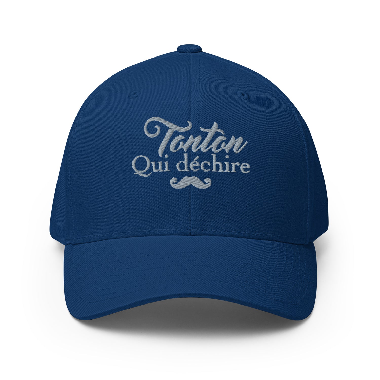 tonton-qui-dechire-casquette-flexfit-brode-cadeau-famille-bleu