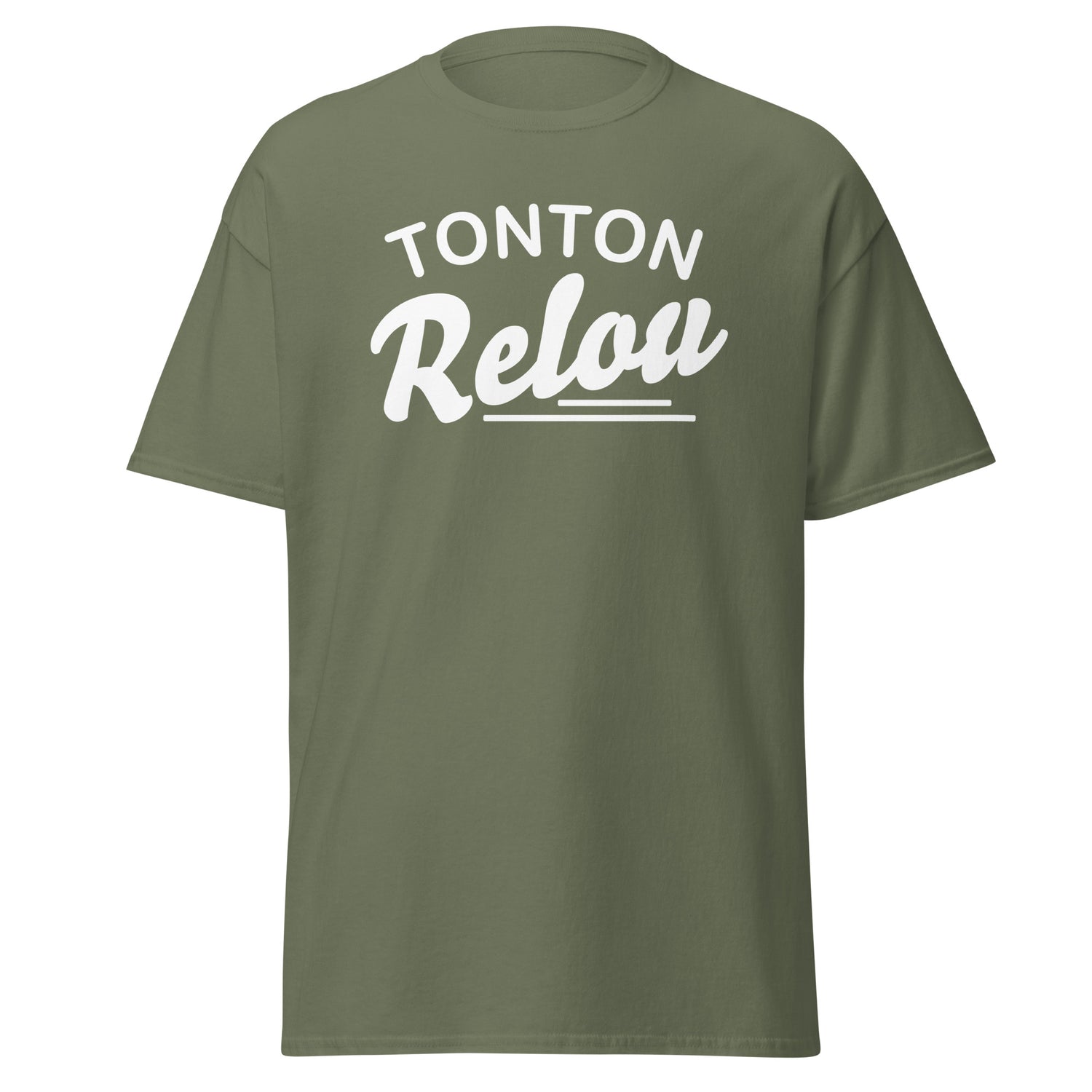 tonton-relou-tshirt-coton-personnalise-cadeau-famille-kaki