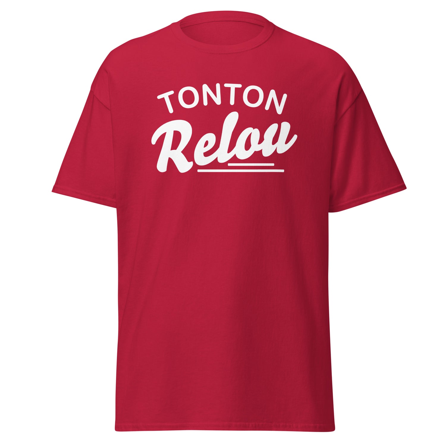 tonton-relou-tshirt-coton-personnalise-cadeau-famille-rouge