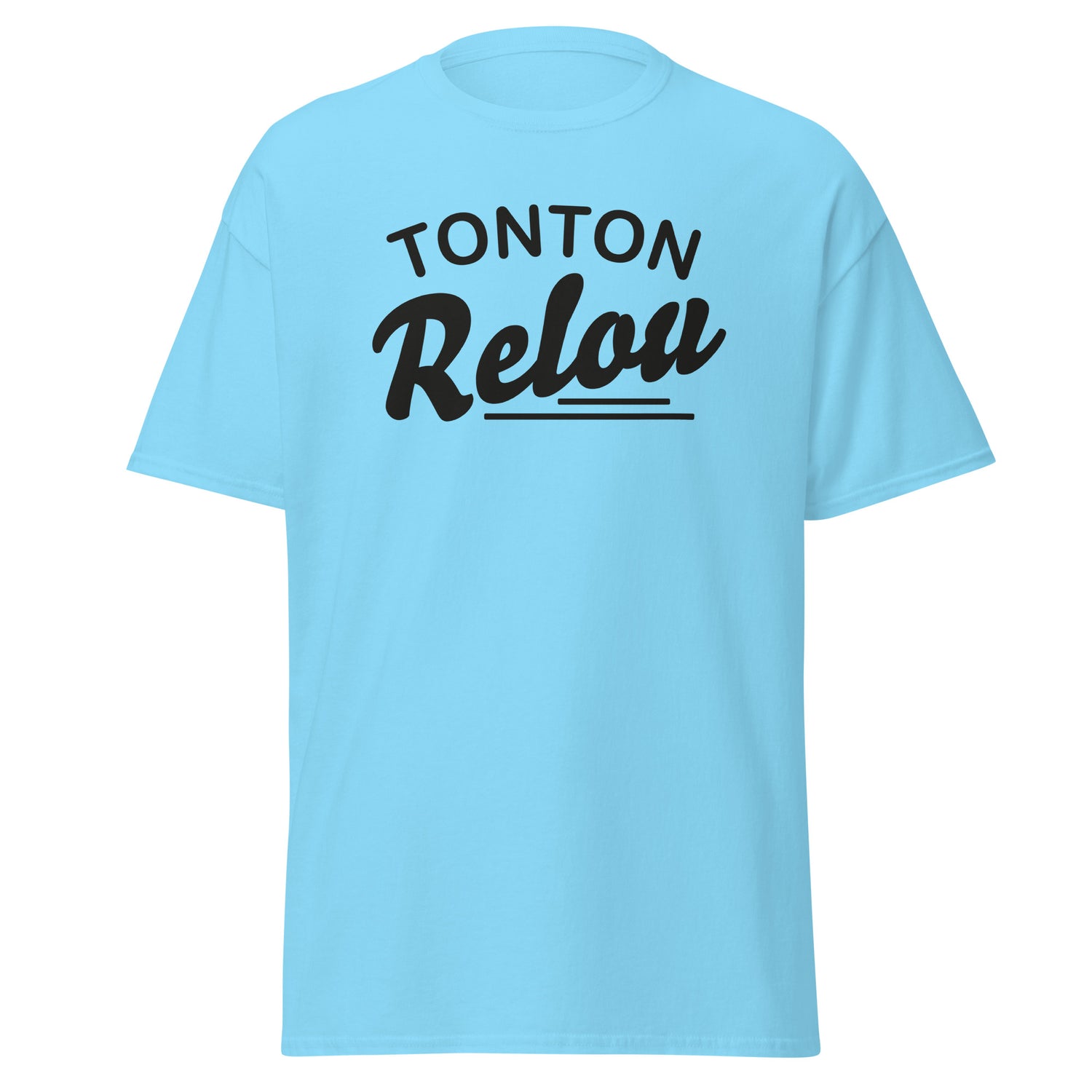 tonton-relou-tshirt-coton-personnalise-cadeau-famille-vert-bleu-ciel