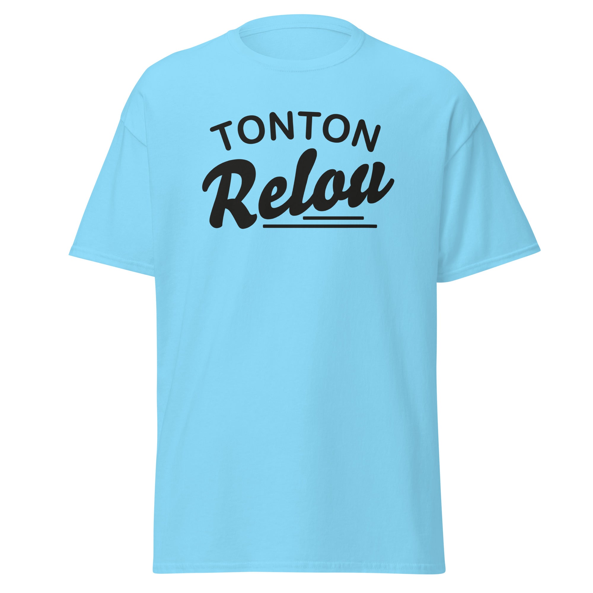 tonton-relou-tshirt-coton-personnalise-cadeau-famille-vert-bleu-ciel