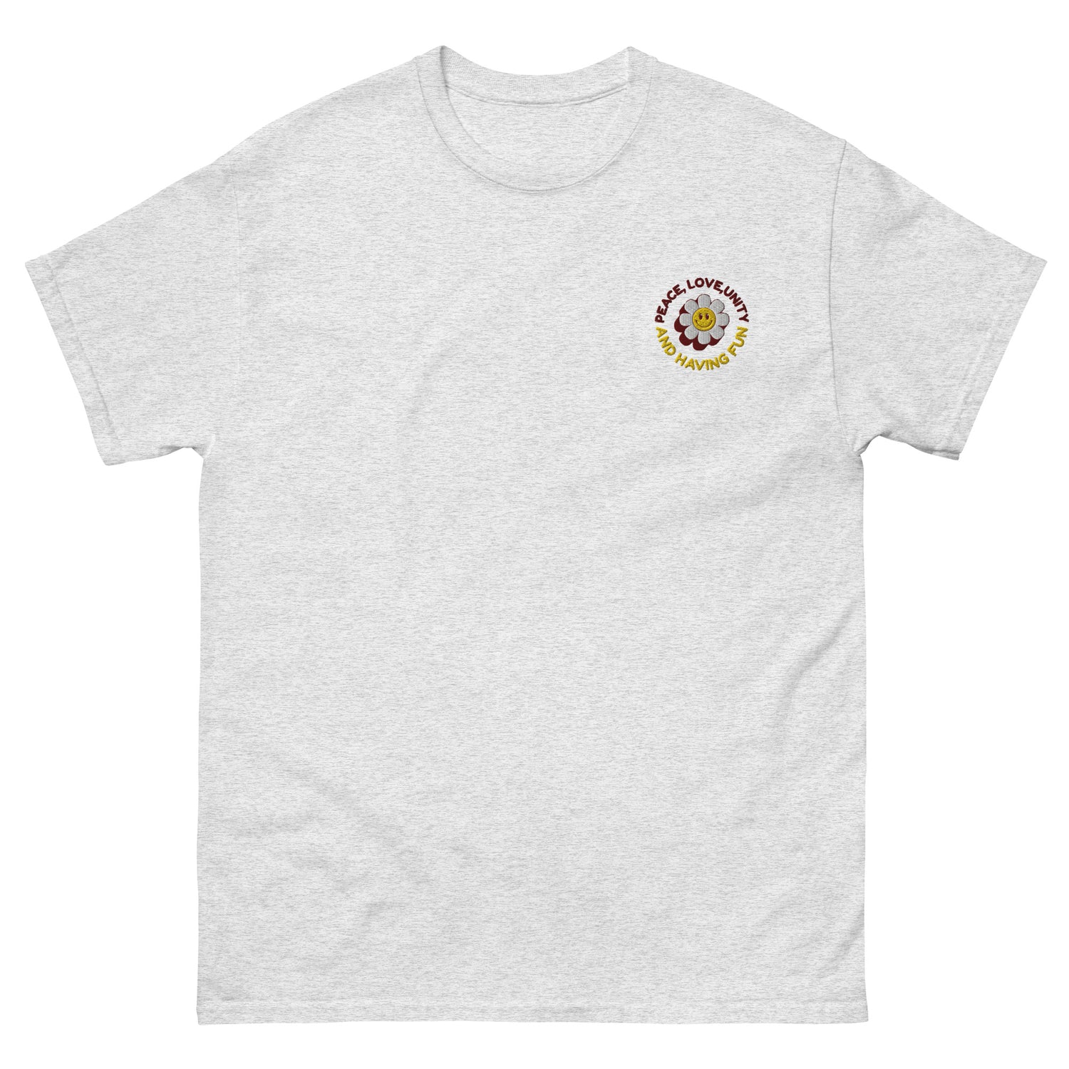 Peace Love Unity - T-shirt classique unisexe - Brodé