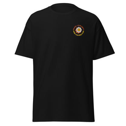 Peace Love Unity - T-shirt classique unisexe - Brodé