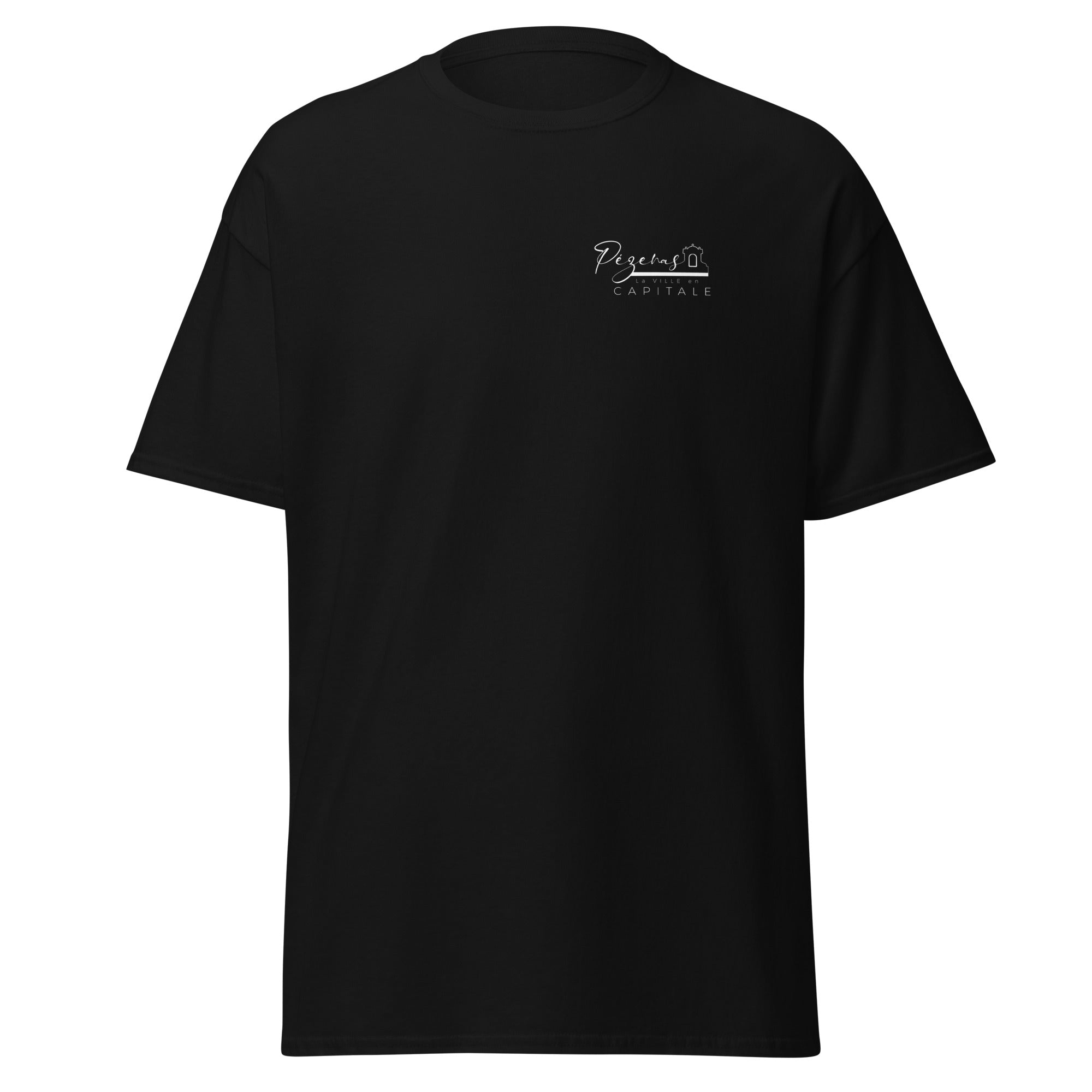 Mairie de Pézenas - T-shirt classique unisexe - Imp. cœur et dos