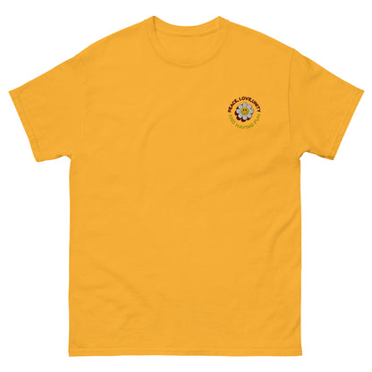 Peace Love Unity - T-shirt classique unisexe - Brodé
