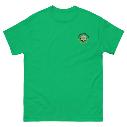 Peace Love Unity - T-shirt classique unisexe - Brodé